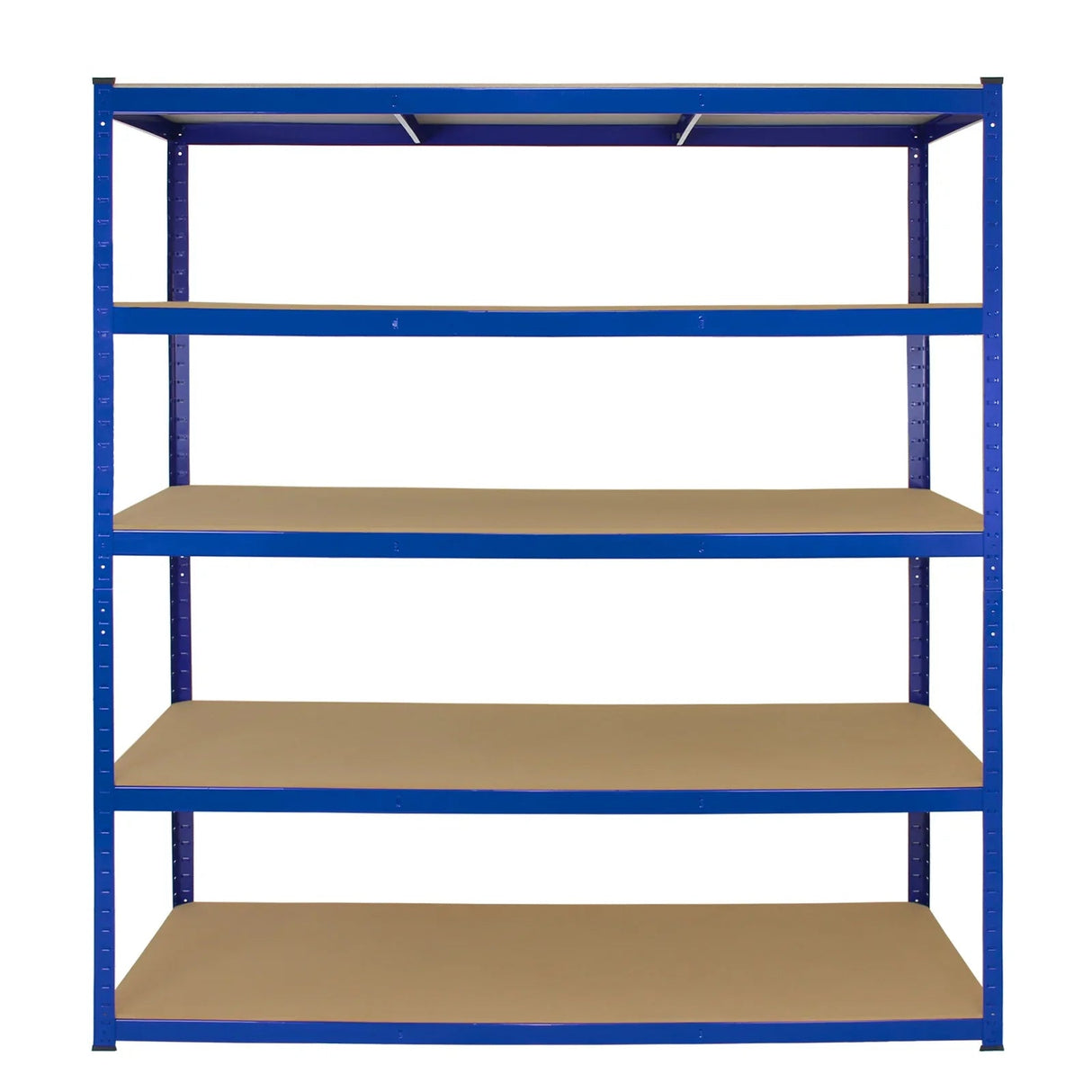 Monster Racking T-Rax Extra Wide Storage Shelves, Blue, 160cm W, 60cm D