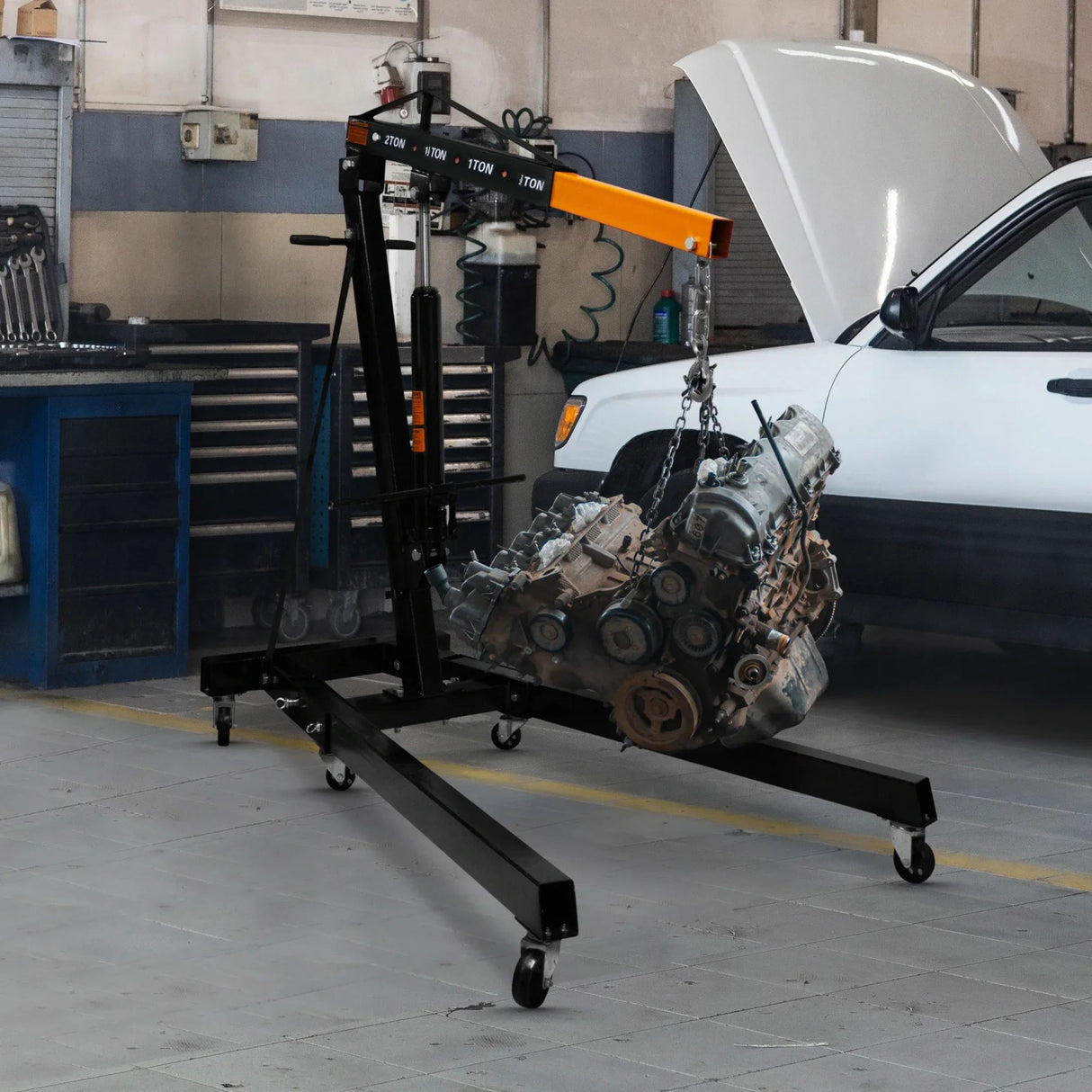 Hydraulic Engine Crane - 2 Tonne