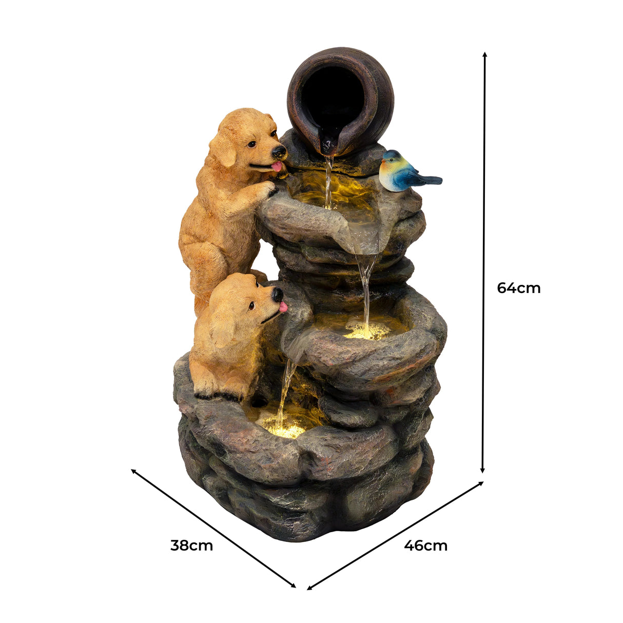 Electric Water Feature - Canine Creek