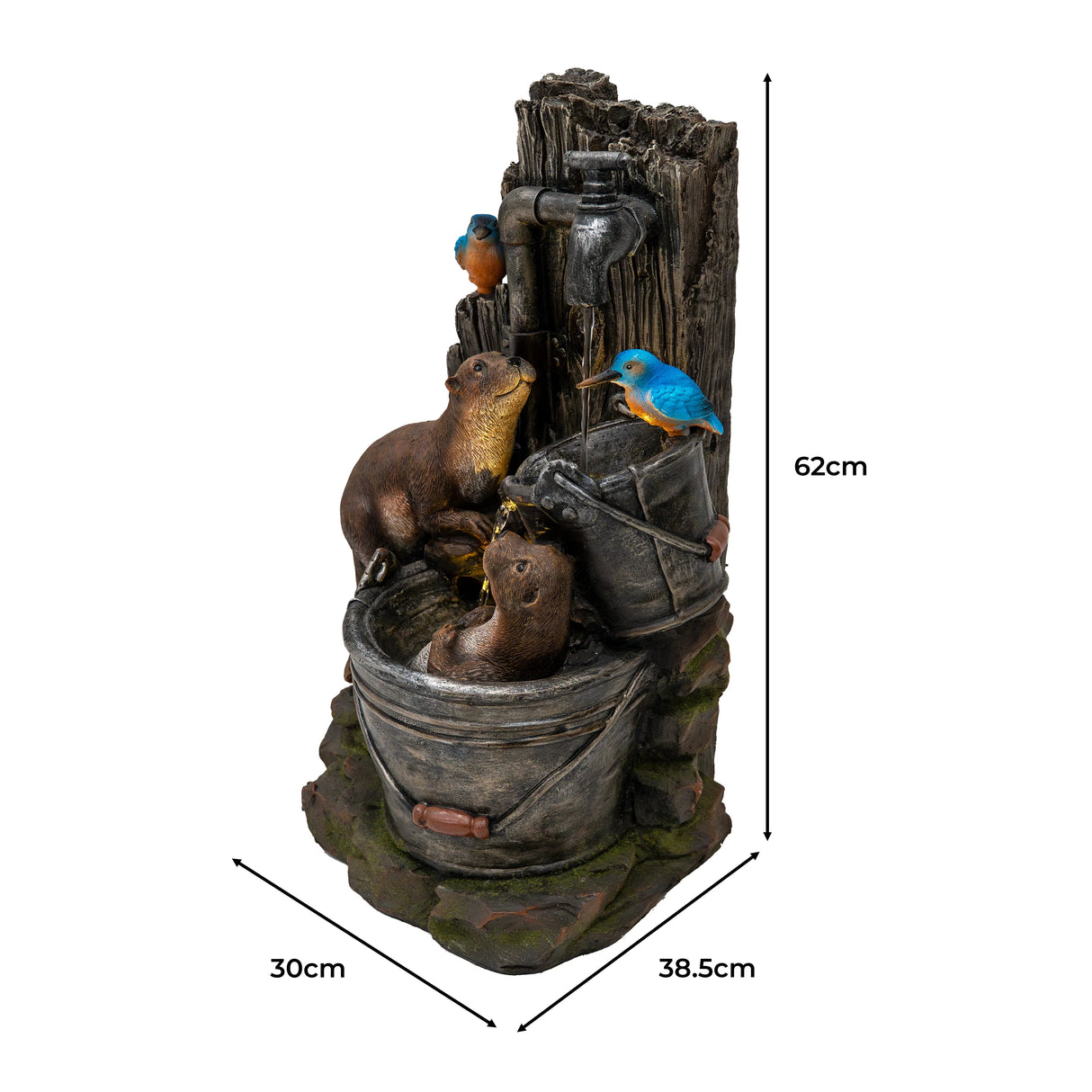Electric Water Feature - Otter Oasis