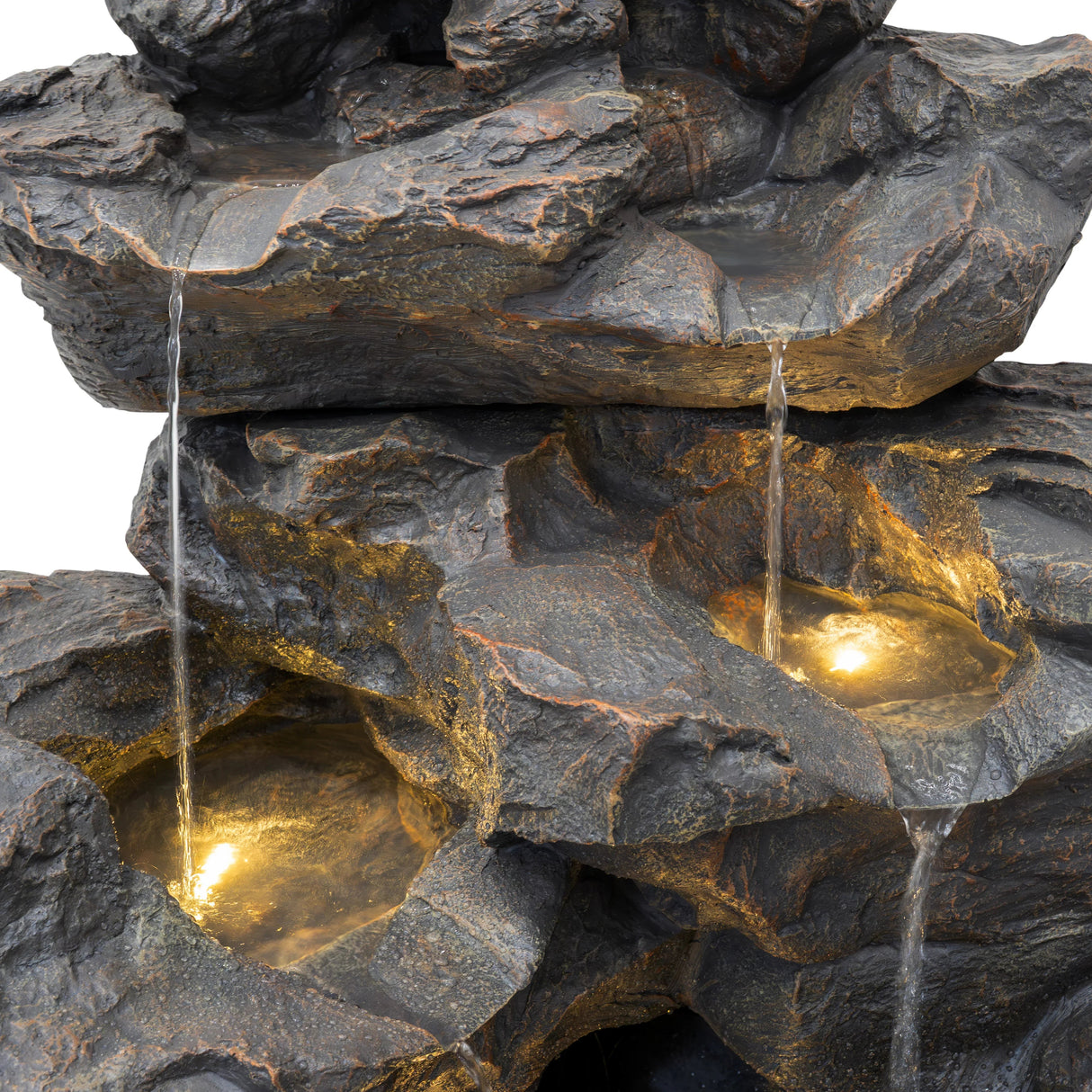 Electric Water Feature - Rustic Rapids