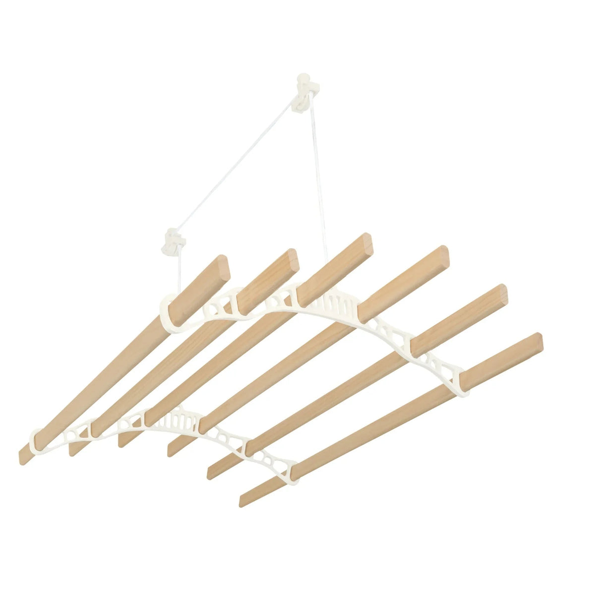 Clothing Airer Ceiling Pulley - Ivory - 1.4m