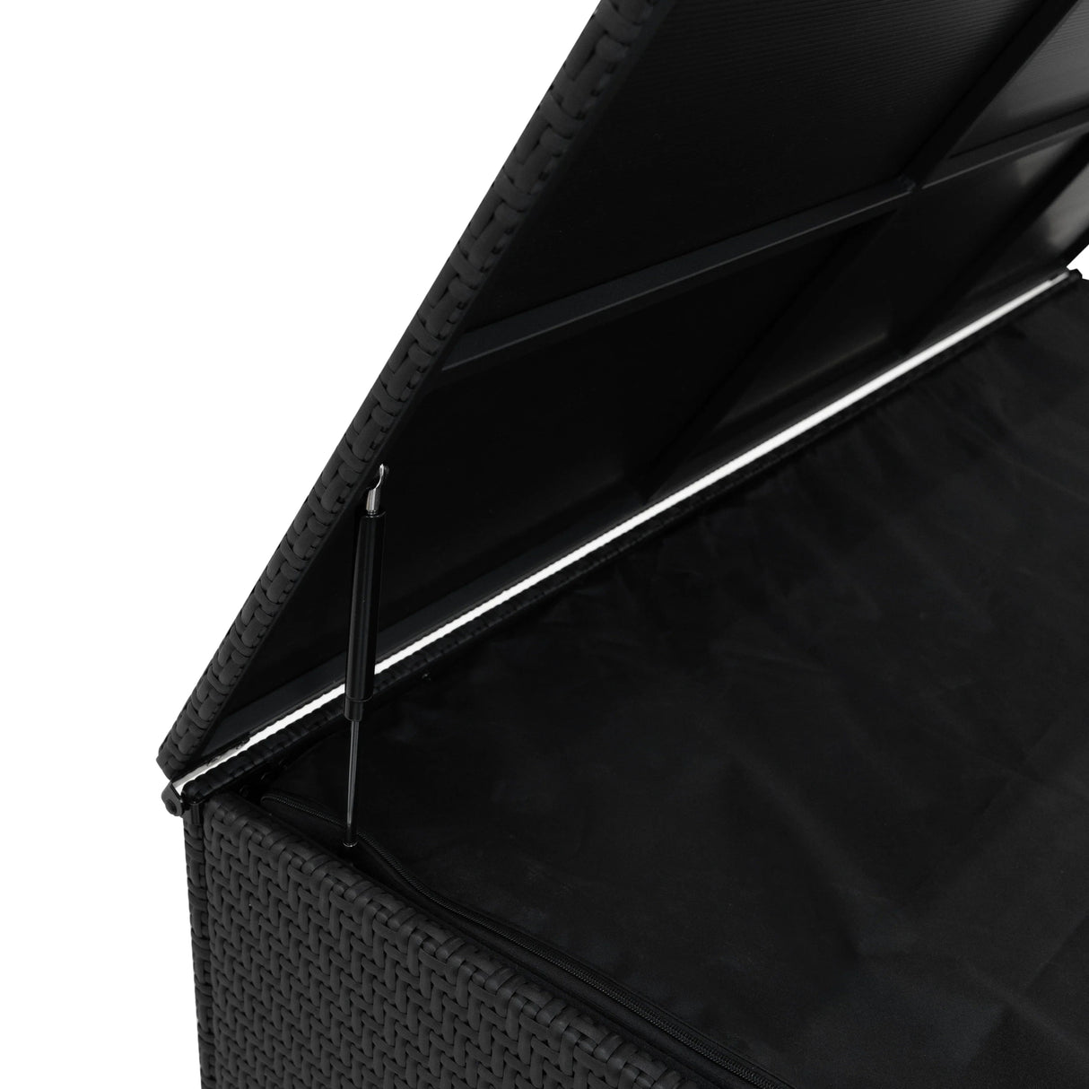 Rattan Storage Box 700L - Black