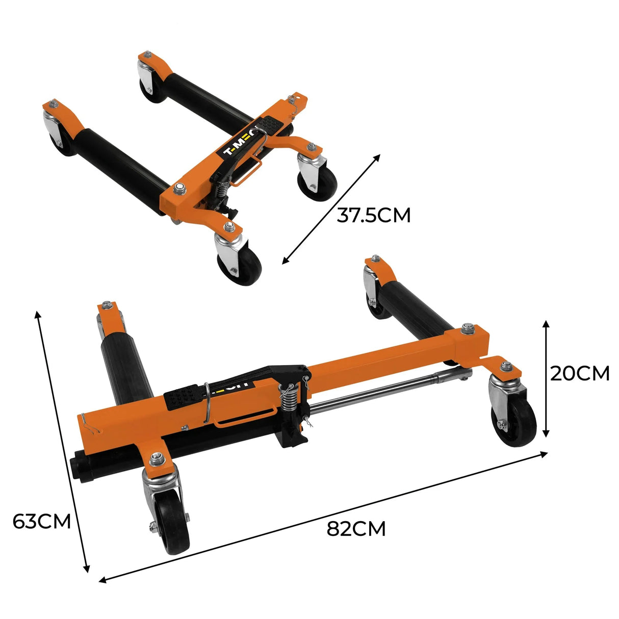 Hydraulic Positioning Skates x 4