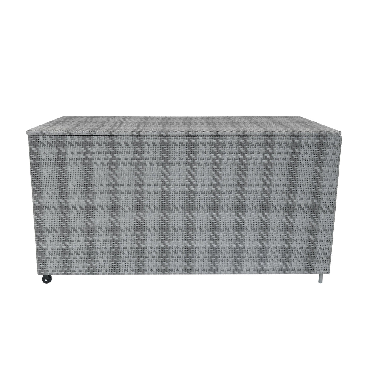 Rattan Modular 7 Piece Furniture Set & 700L Storage Box - Grey