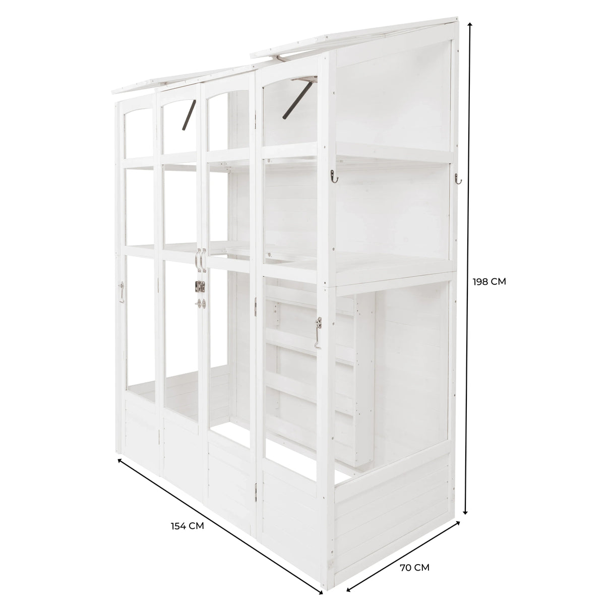 Victorian Greenhouse - White