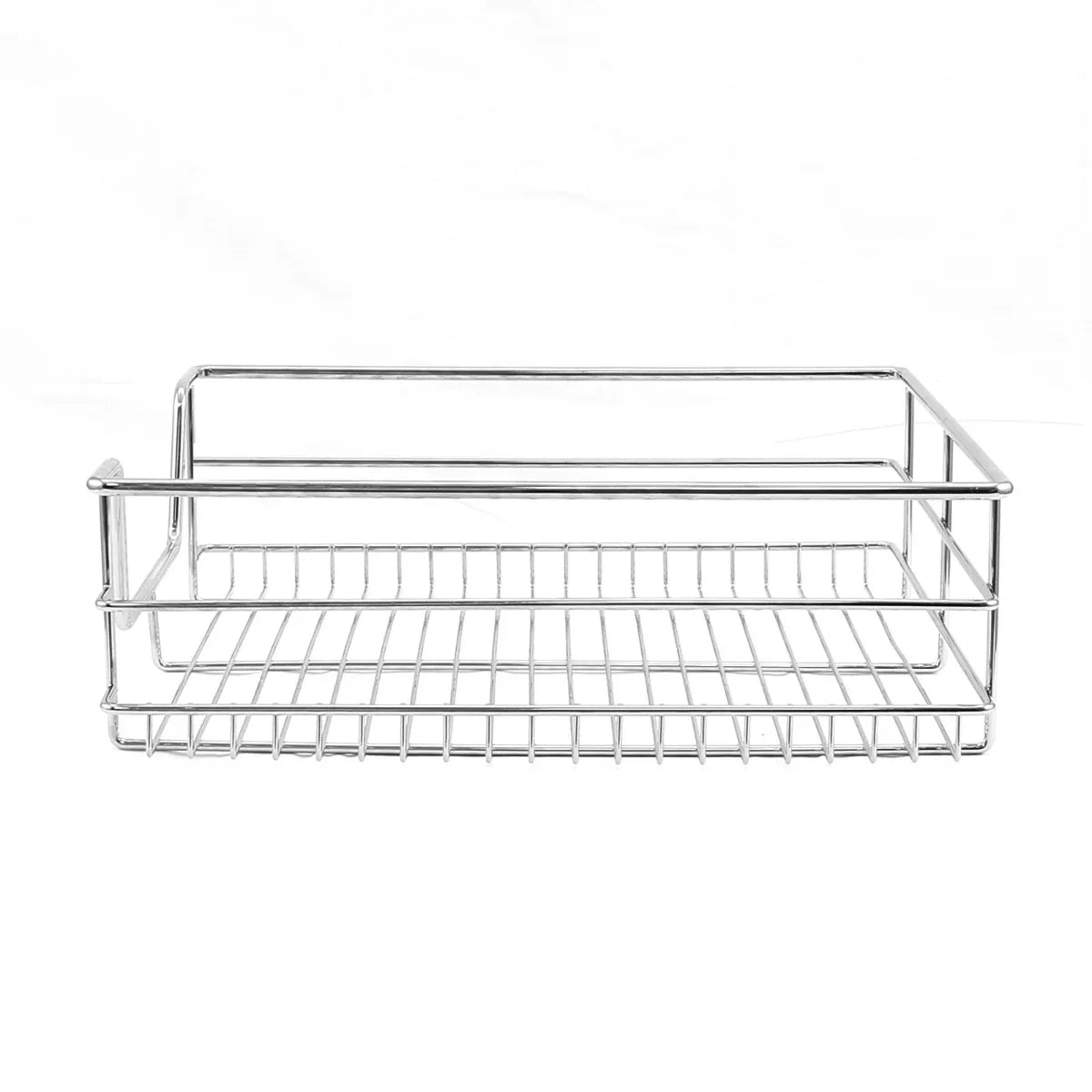3 x KuKoo Kitchen Pull Out Storage Baskets – 400mm Wide Cabinet