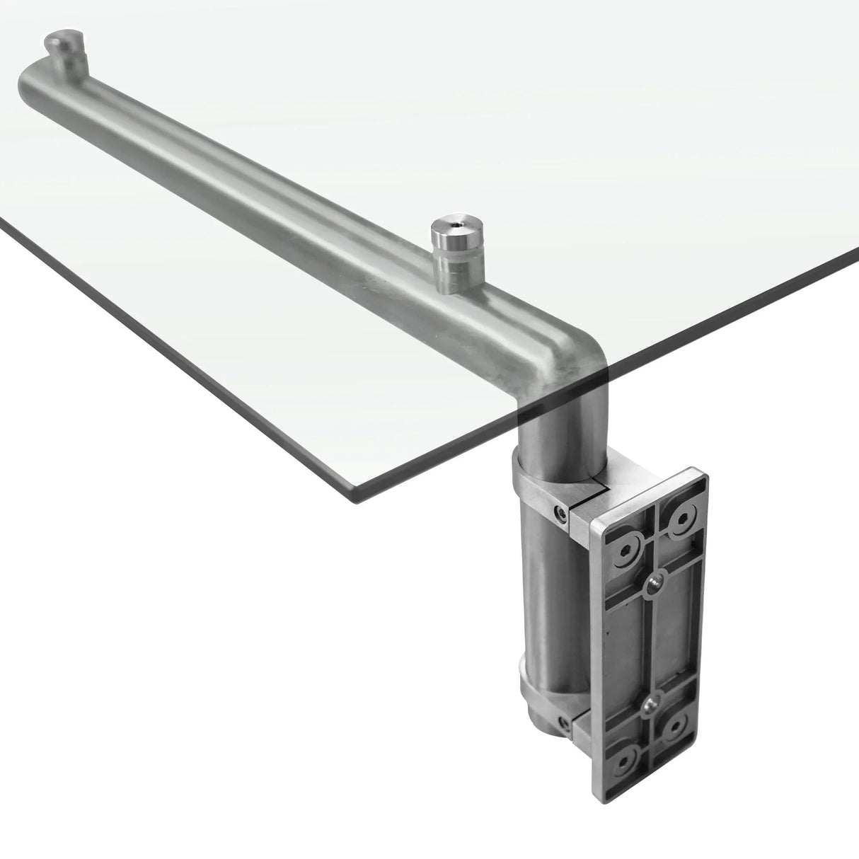 Glass Door Canopy & Brackets - 120cm W x 80cm D