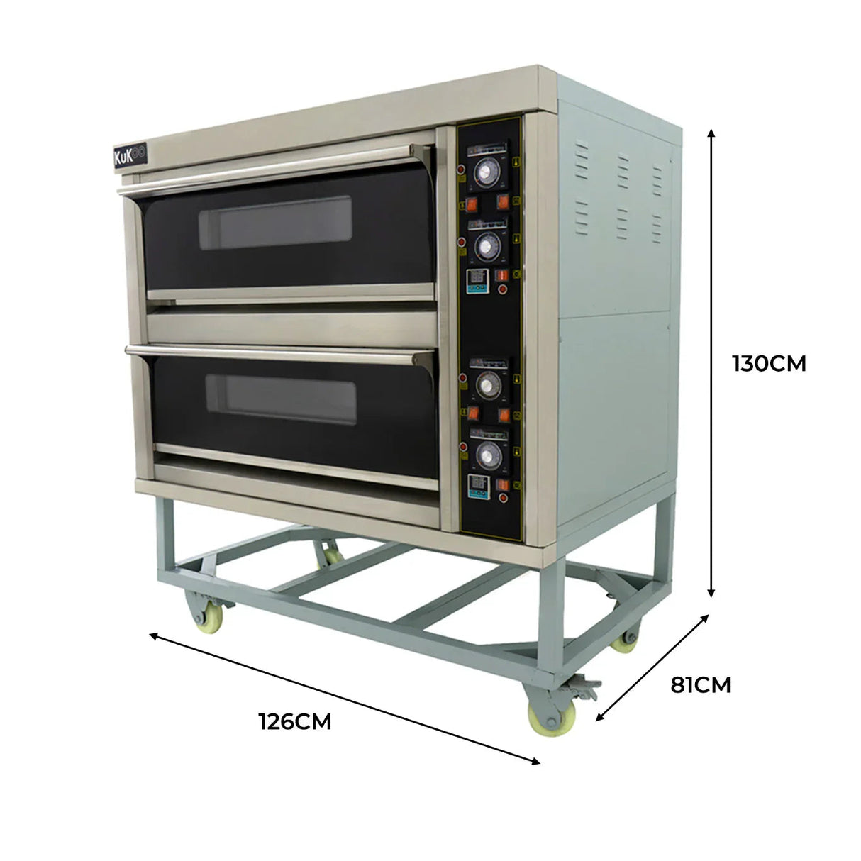 KuKoo Large Commercial Pizza / Baking Oven & Pizza Peel