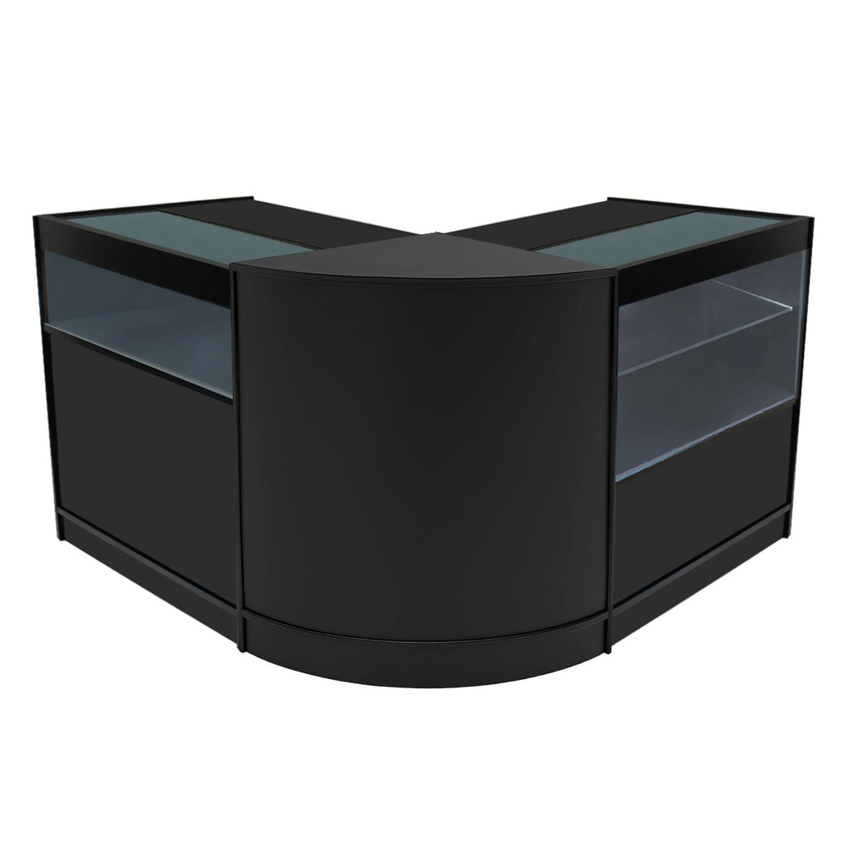 Adonis LED Shop Counter Set B900, C900 & CM60 - Black