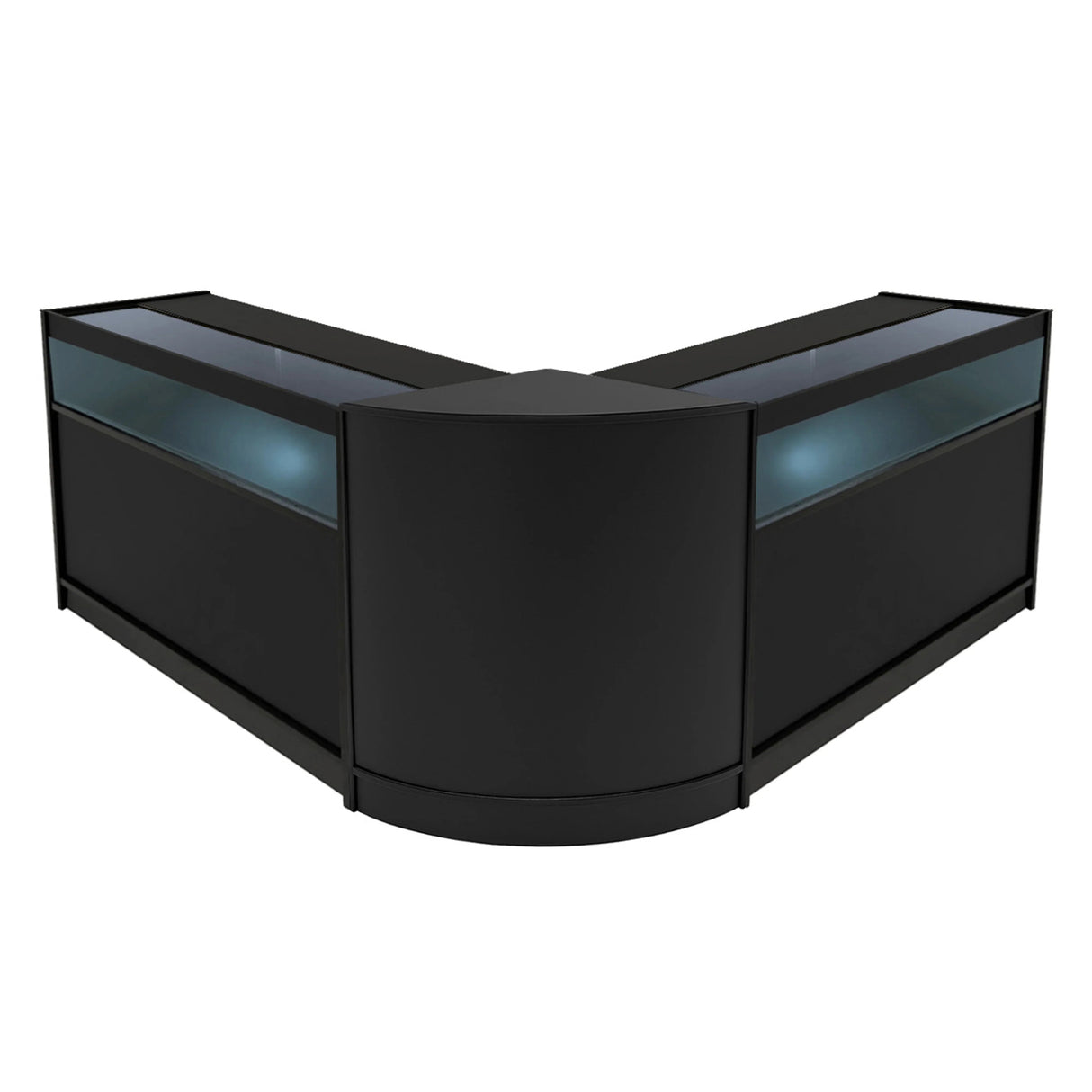 Iris LED Shop Counter Set CM60 & 2 x B1200 - Black