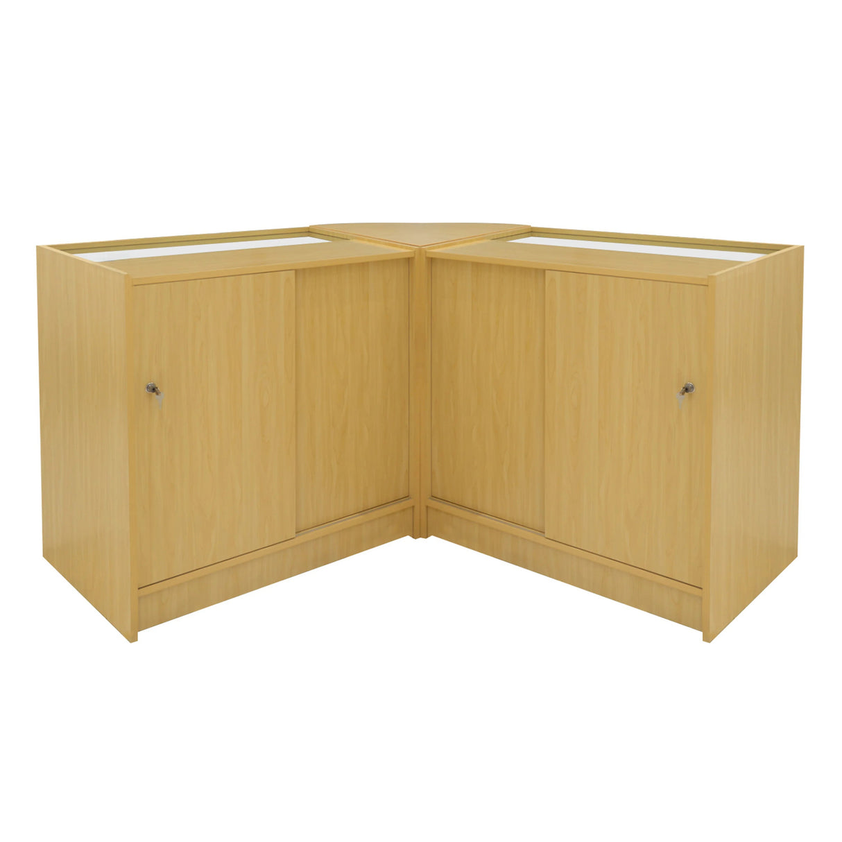 Iris LED Shop Counter Set CM60 & 2 x B900 - Maple