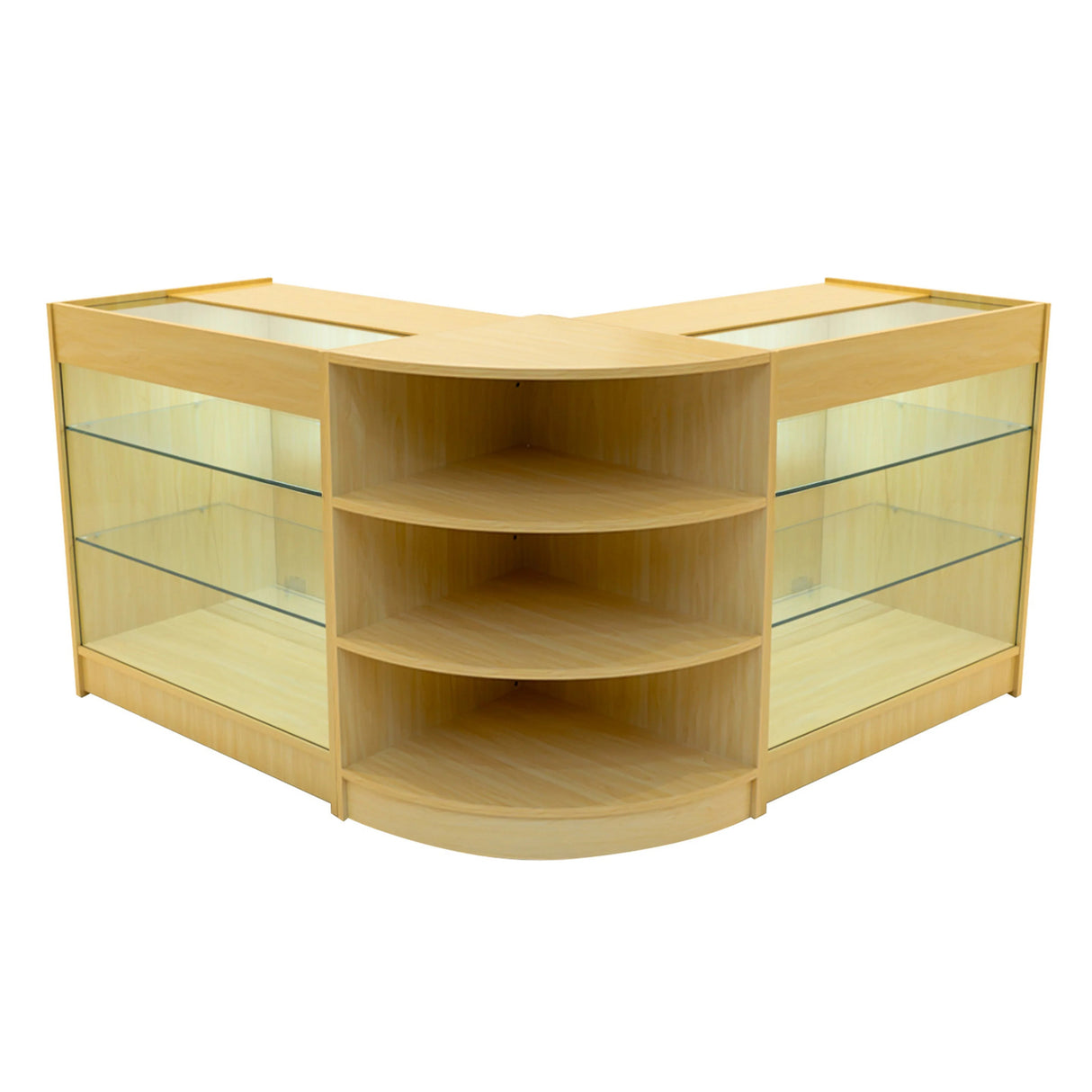 Apollo LED Shop Counter Set LM60 & 2 x K900 - Maple