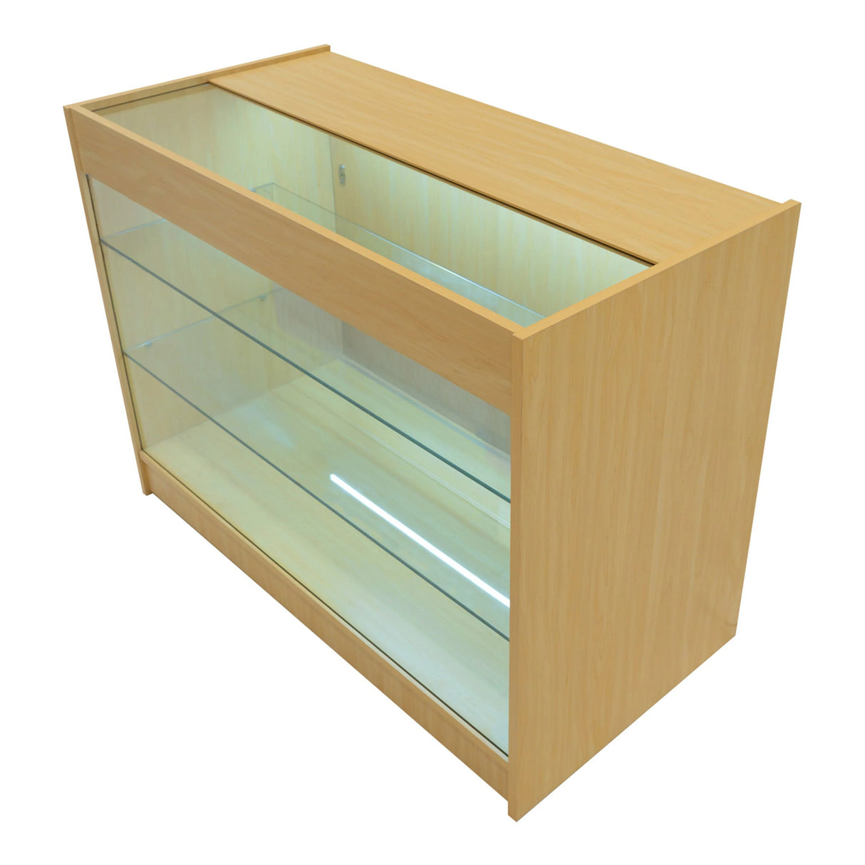 Vega LED Shop Counter Set K1200, C1200, TB60 & CM60 - Maple