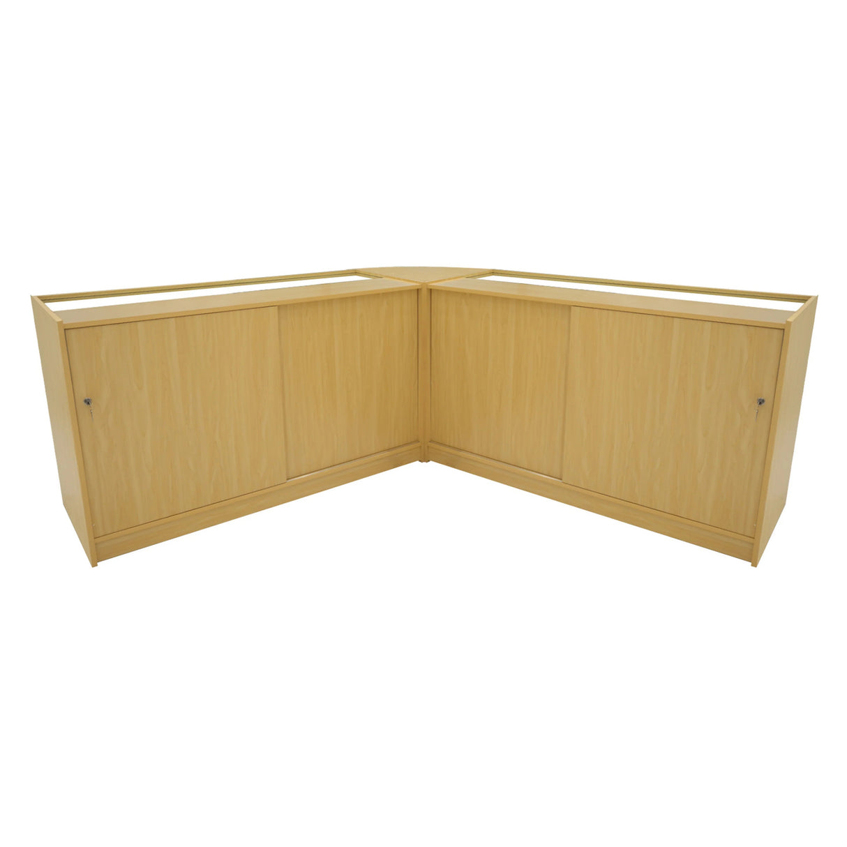 Demeter LED Shop Counter Set K1500, B1500 & LM60 - Maple
