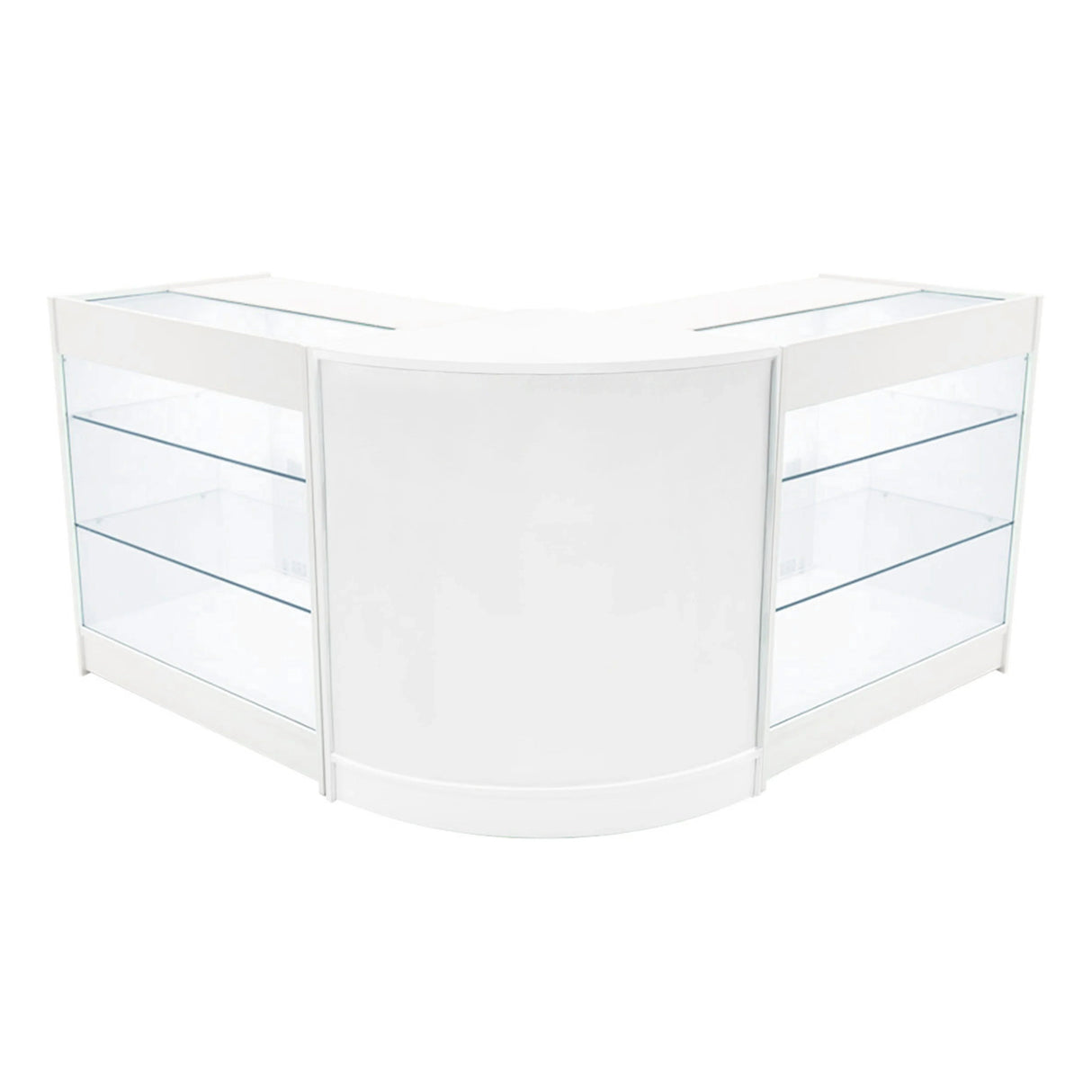 Helios LED Shop Counter Set CM60 & 2 x K900 - White