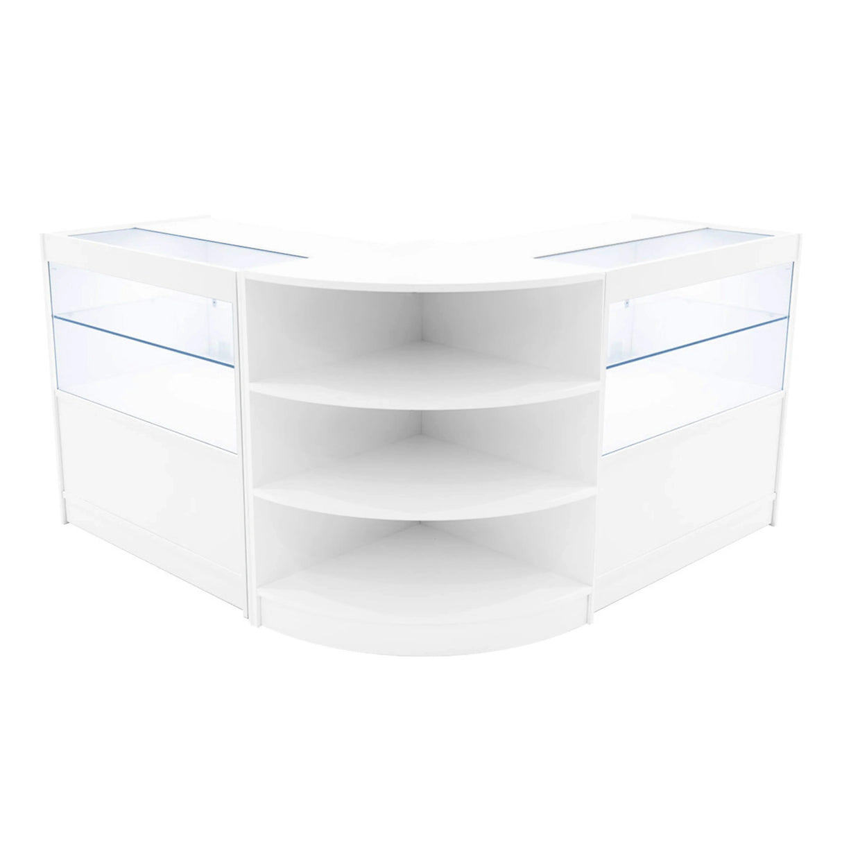 Andromeda LED Shop Counter Set LM60 & 2 x C900 - White