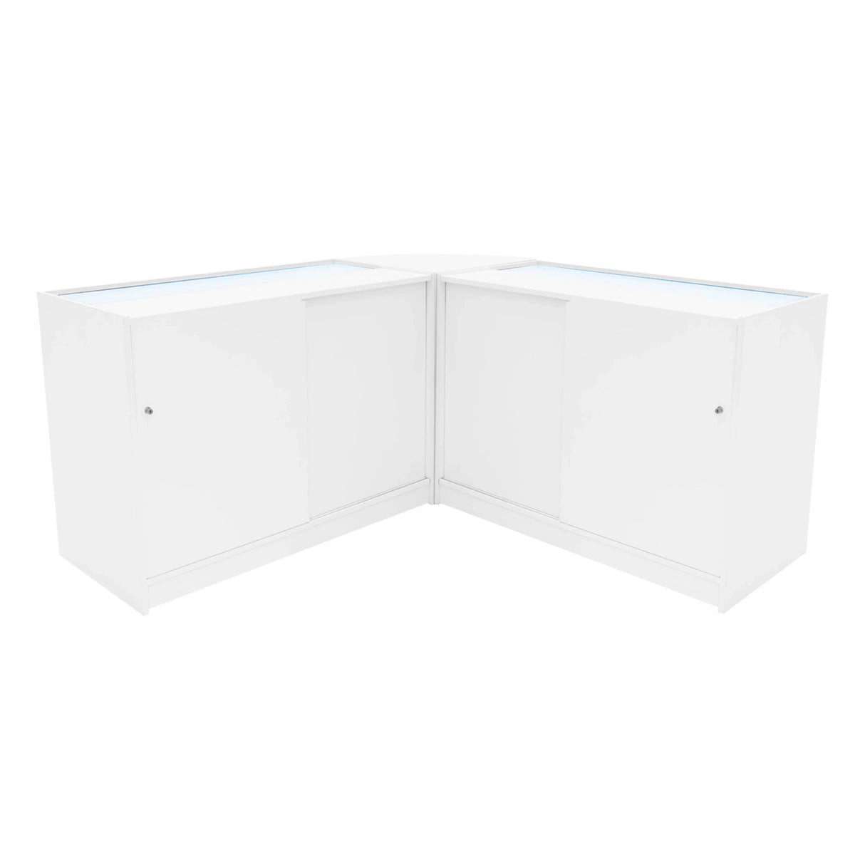 Triton LED Shop Counter Set K1200, B1200 & CM60 - White
