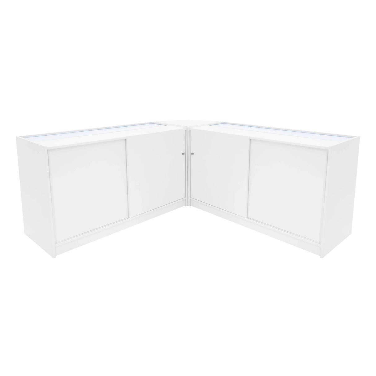 Selene LED Shop Counter Set CM60 & 2 x C1500 - White