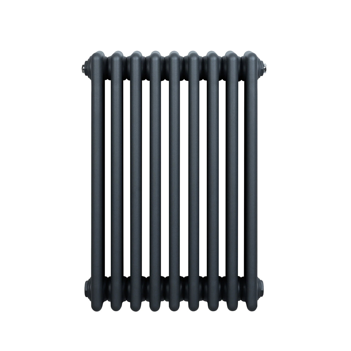 Traditional 4 Column Radiator - 600 x 425mm - Anthracite Grey