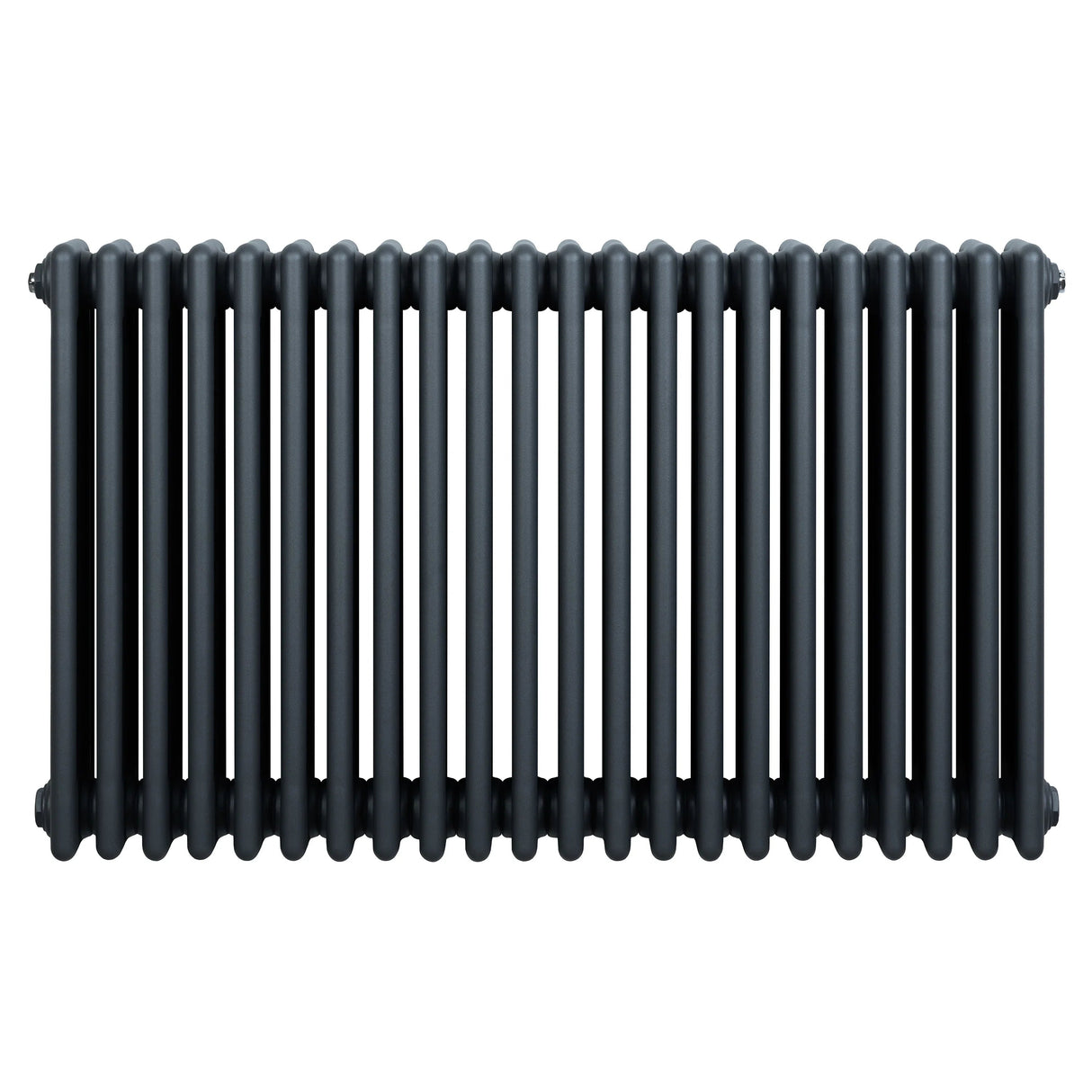 Traditional 4 Column Radiator - 600 x 1010mm - Anthracite Grey