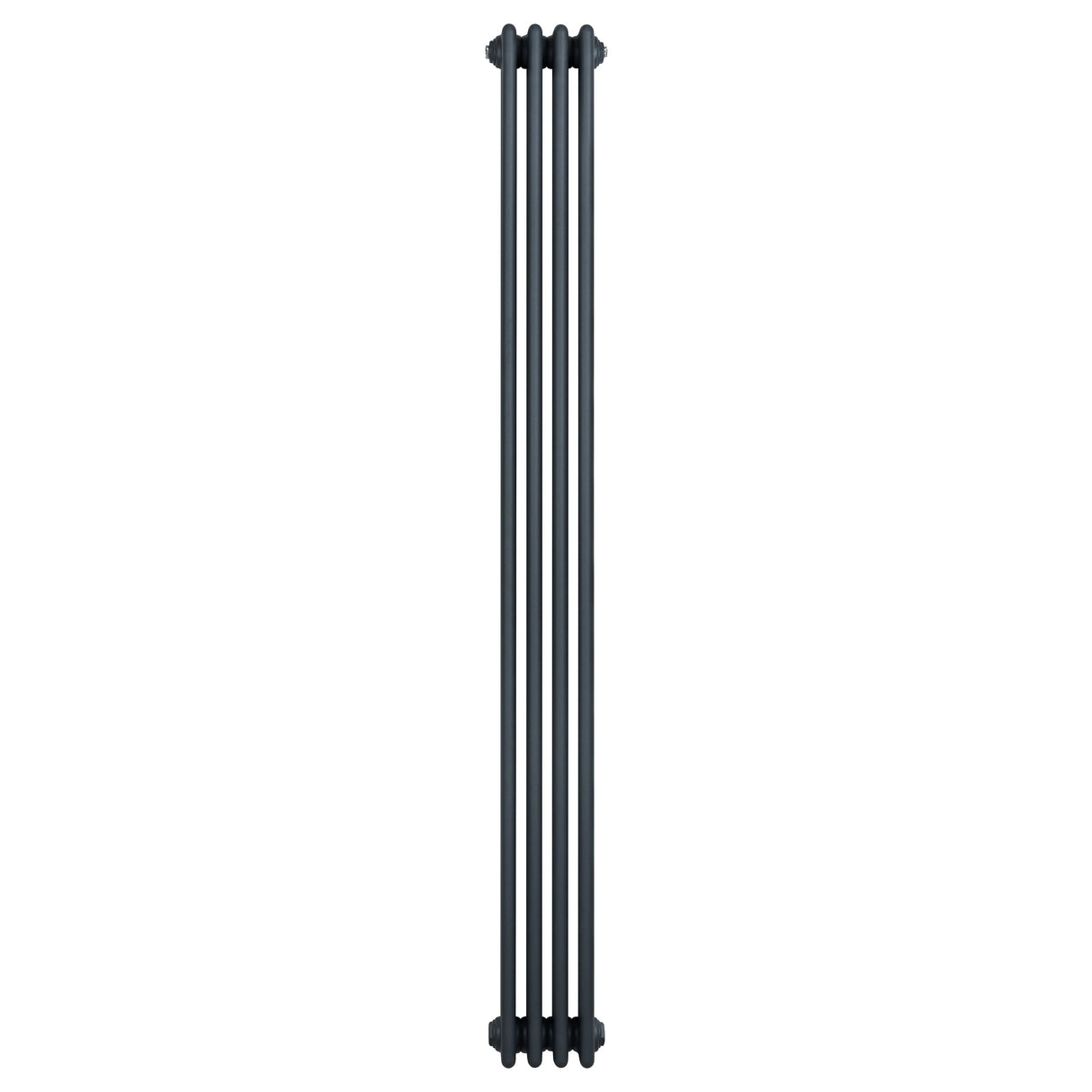 Traditional 4 Column Radiator - 1800 x 200mm - Anthracite Grey