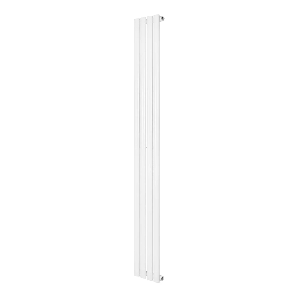 Oval Single Column Radiator - 1800 x 240mm - White