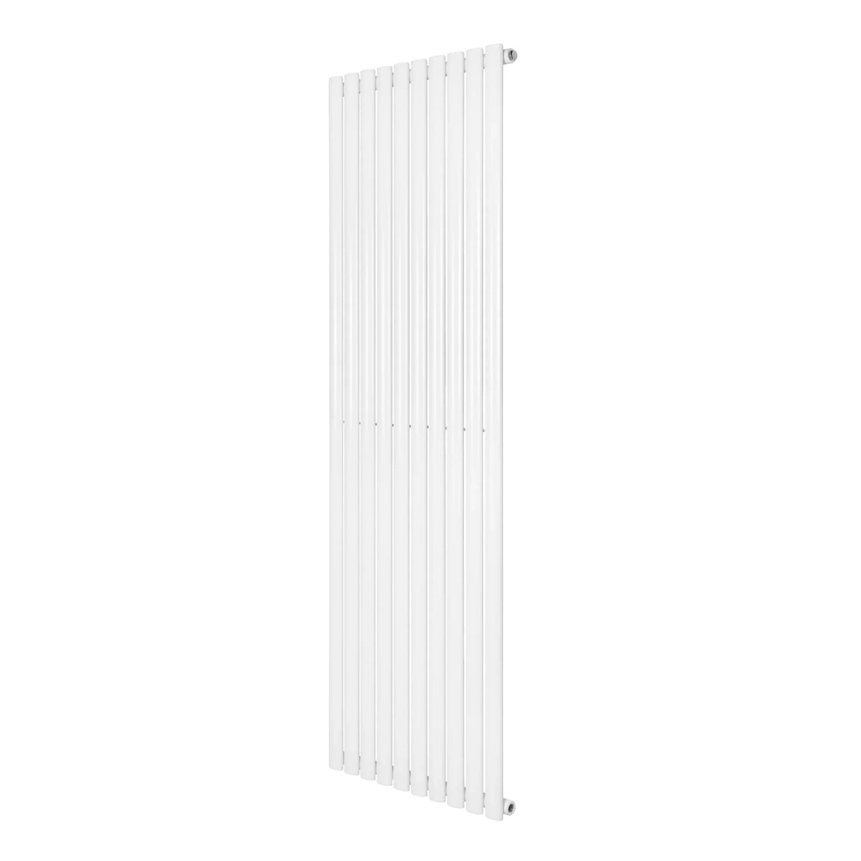 Oval Single Column Radiator - 1800 x 600mm - White