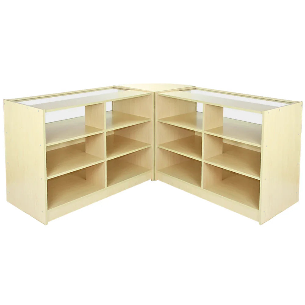 Libra Maple Shop Counter & Retail Display Set