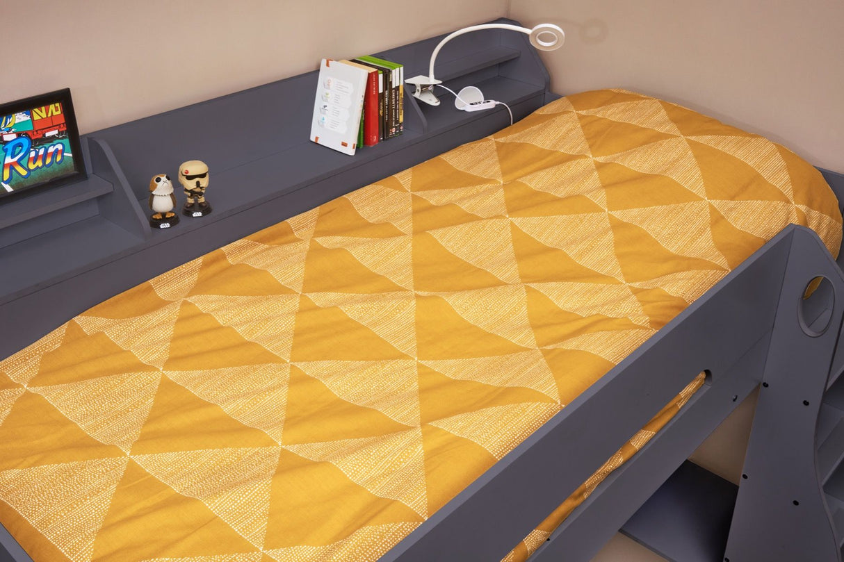Flair Skyhigh Single Gaming High Sleeper Anthracite