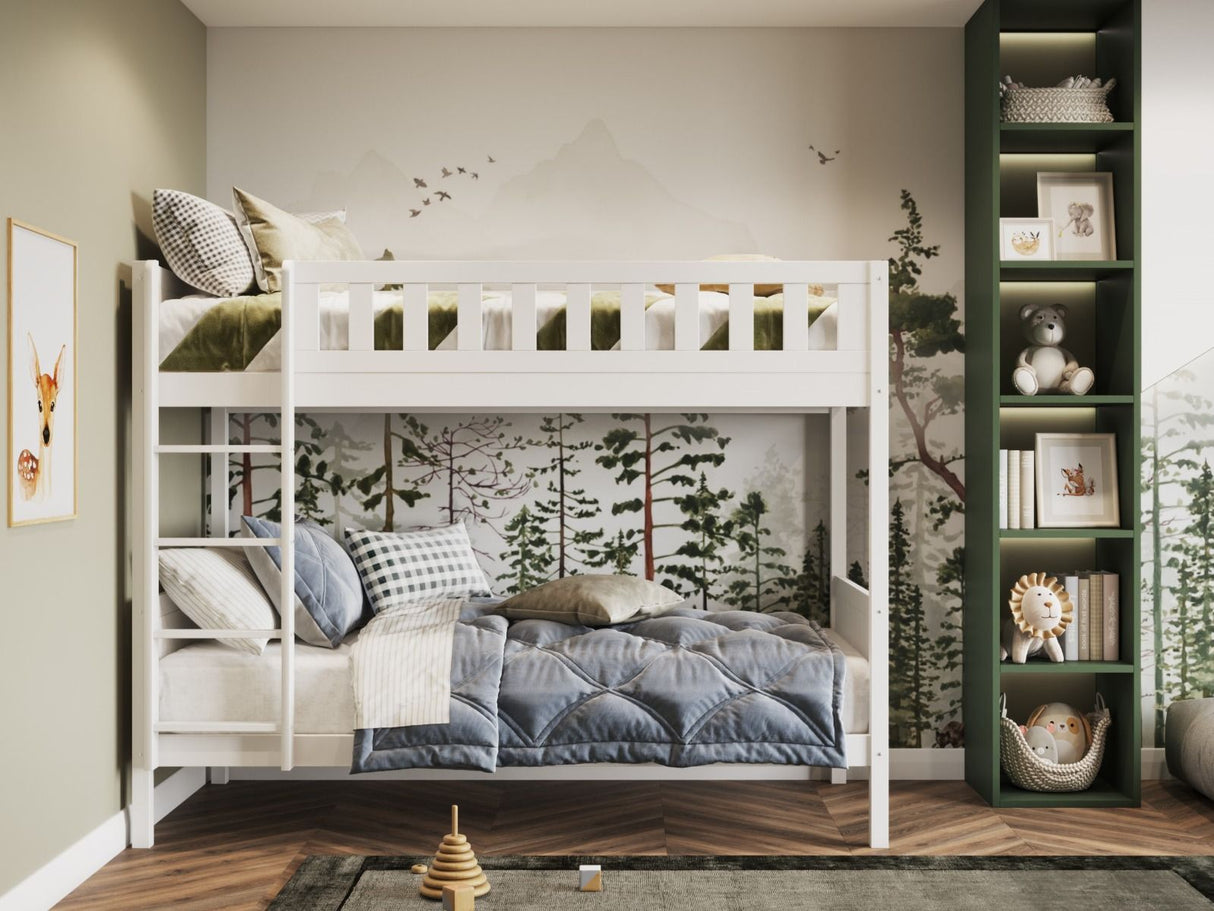 Flair Bea Wooden Bunk Bed White