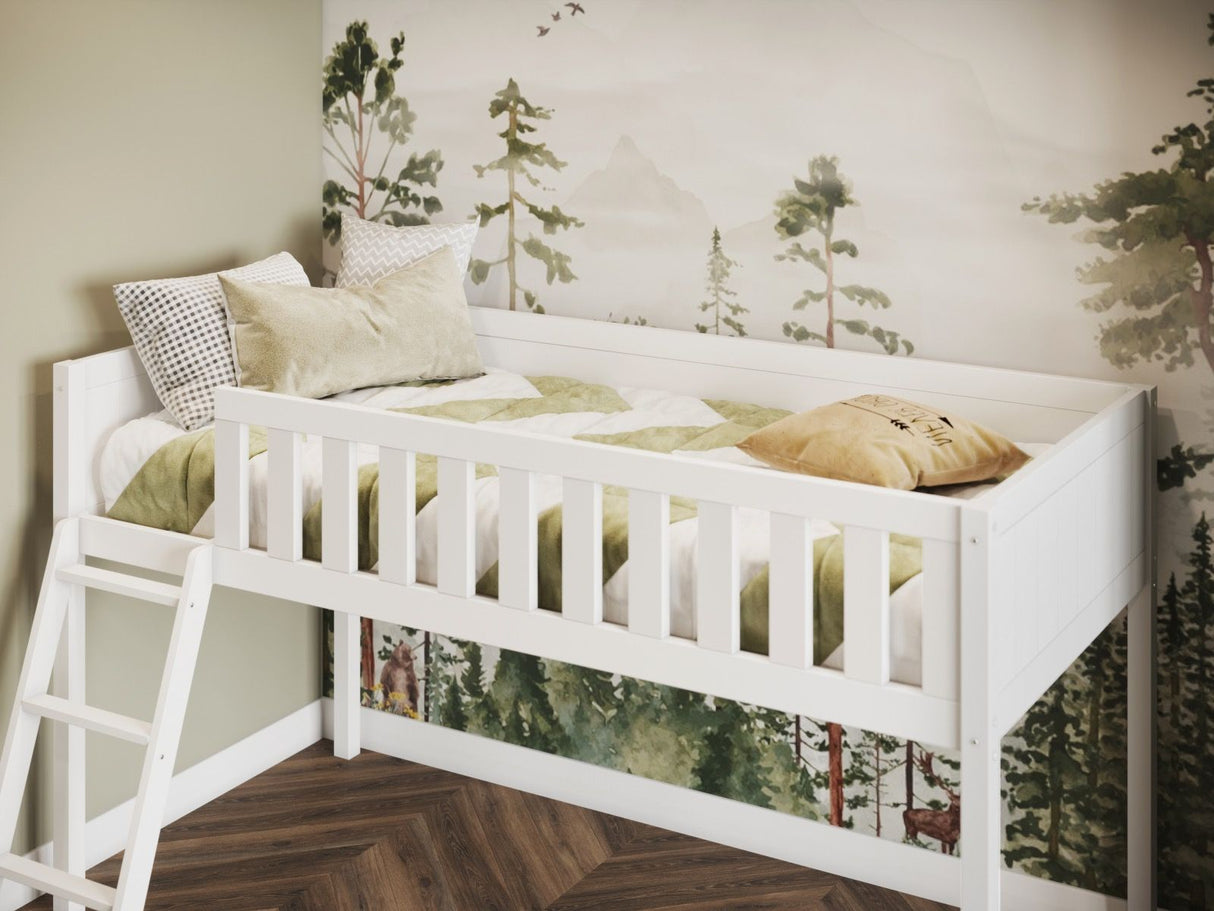 Flair Bea Mid Sleeper Cabin Bed White