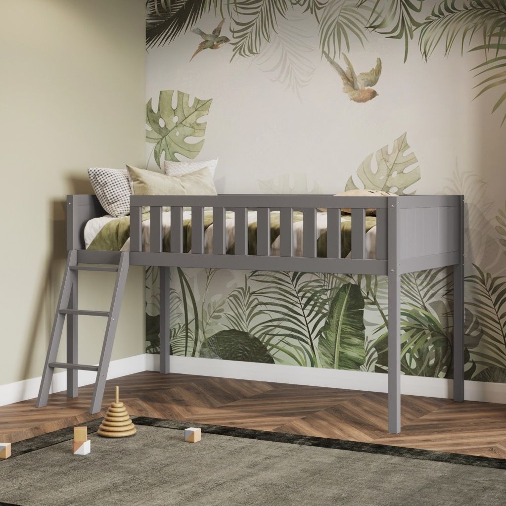 Flair Bea Shorty Mid Sleeper Cabin Bed Grey