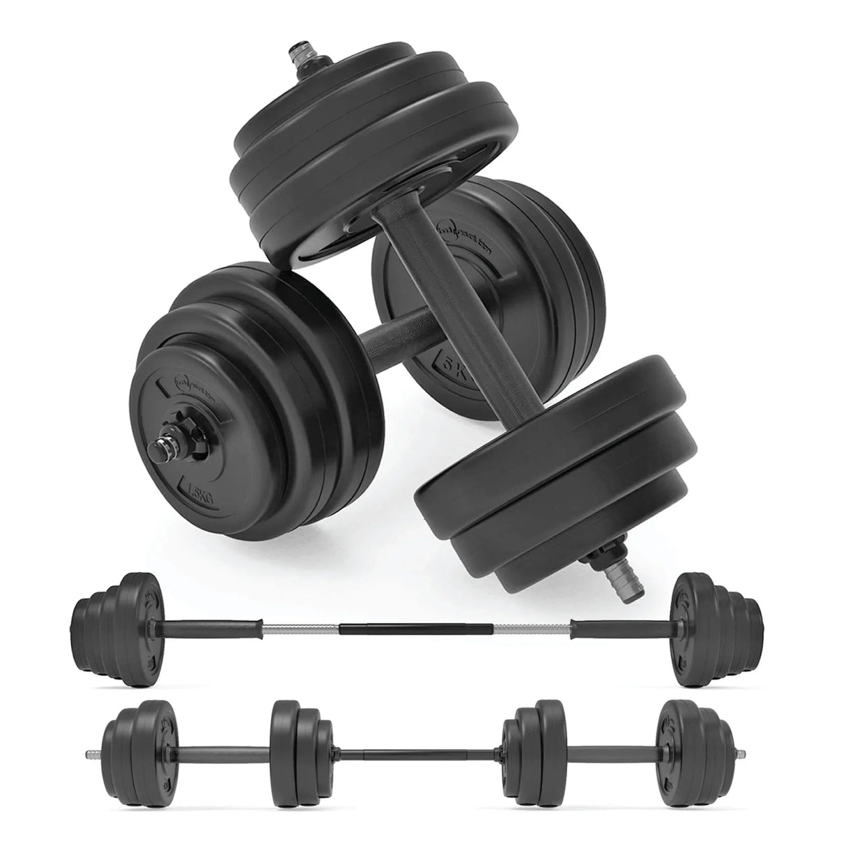 Body Revolution Vinyl Adjustable Dumbbell Set (10kg - 50kg)