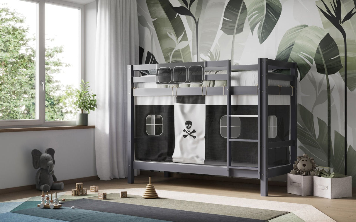 Flair Callisto Shorty Bunk Bed Grey