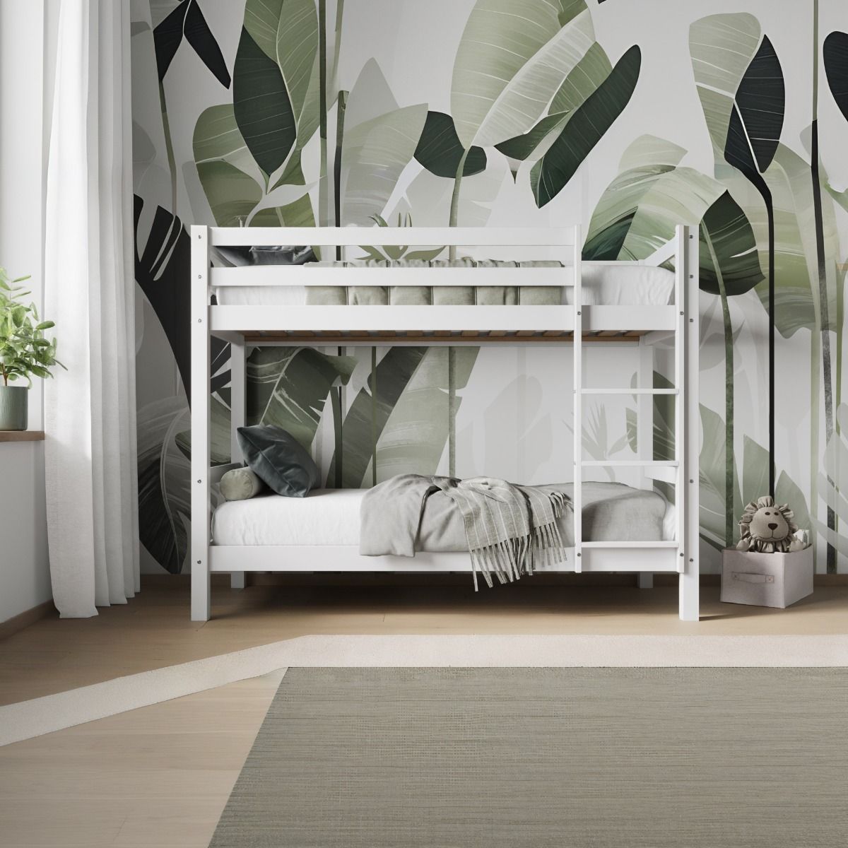 Flair Callisto Shorty Bunk Bed White