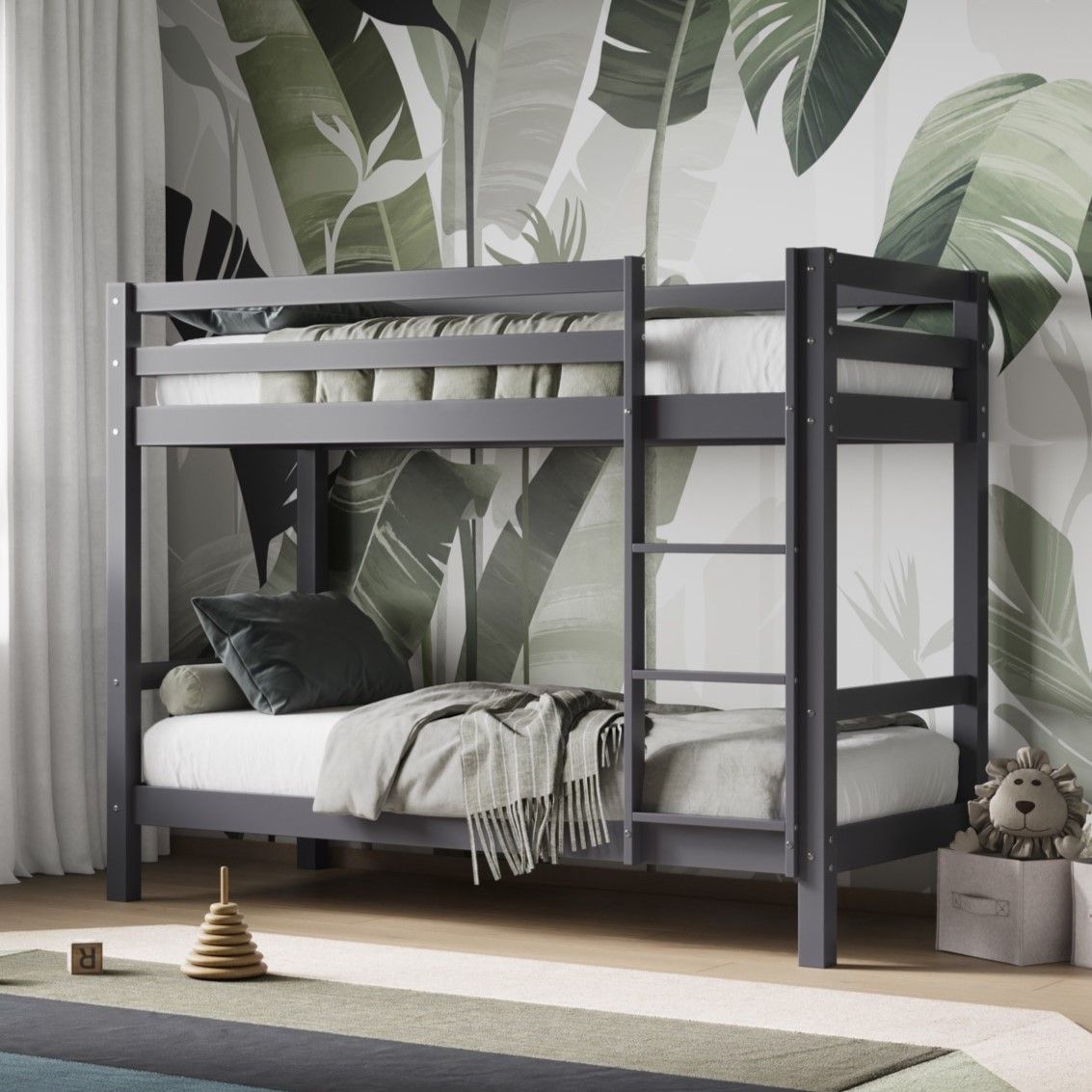 Flair Callisto Shorty Bunk Bed Grey