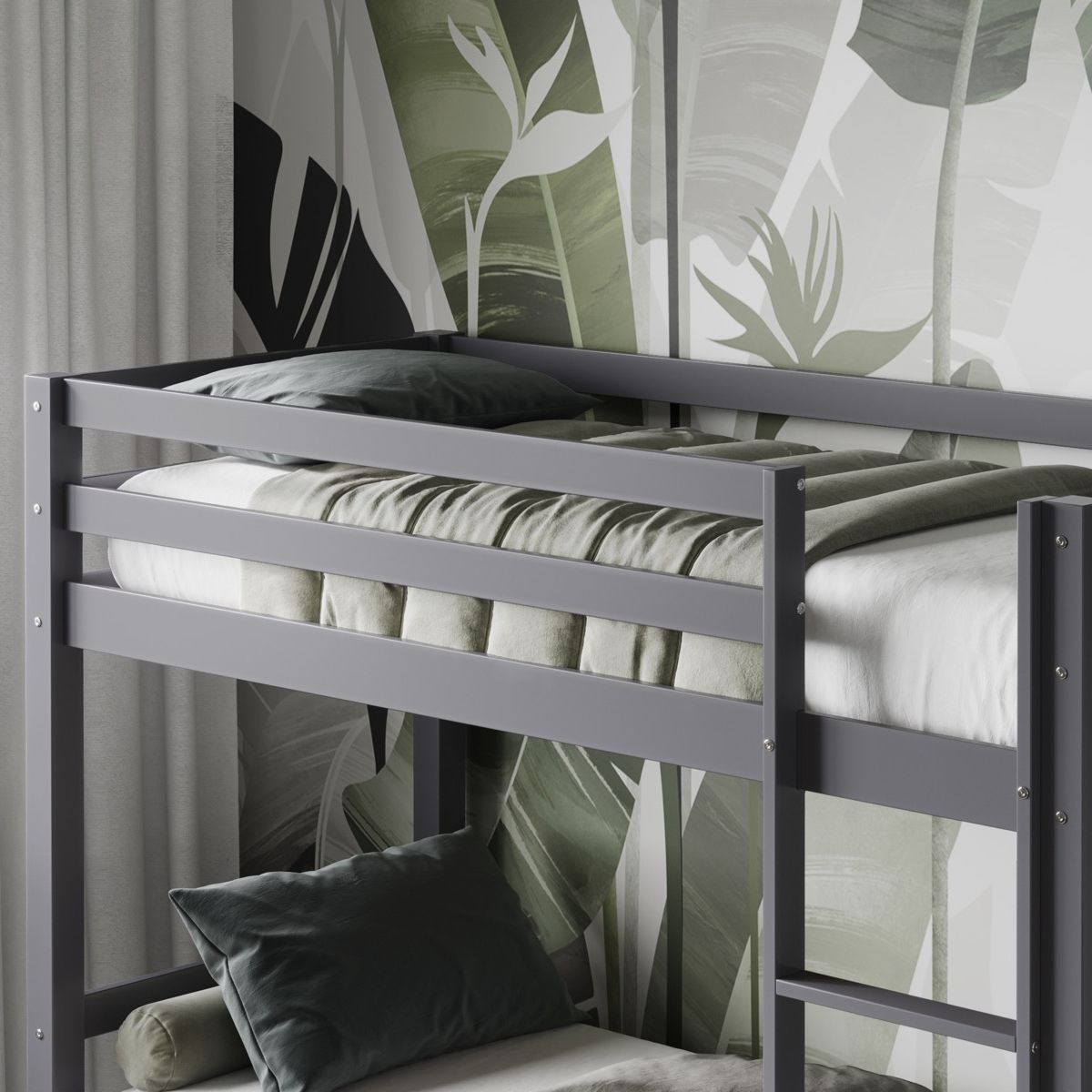 Flair Callisto Shorty Bunk Bed Grey