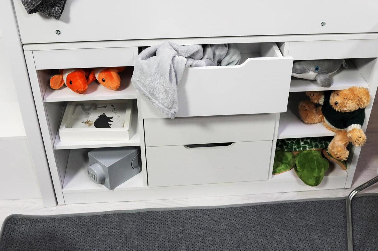 Flair Charlie Drawer Unit White