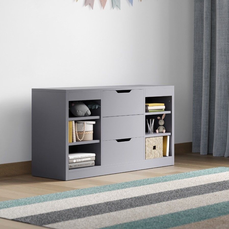 Flair Charlie Drawer Unit Grey