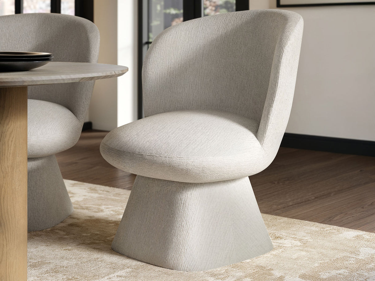 SOLACE+CO Deko Dining Table Oak with Aiko Chairs Set of 4
