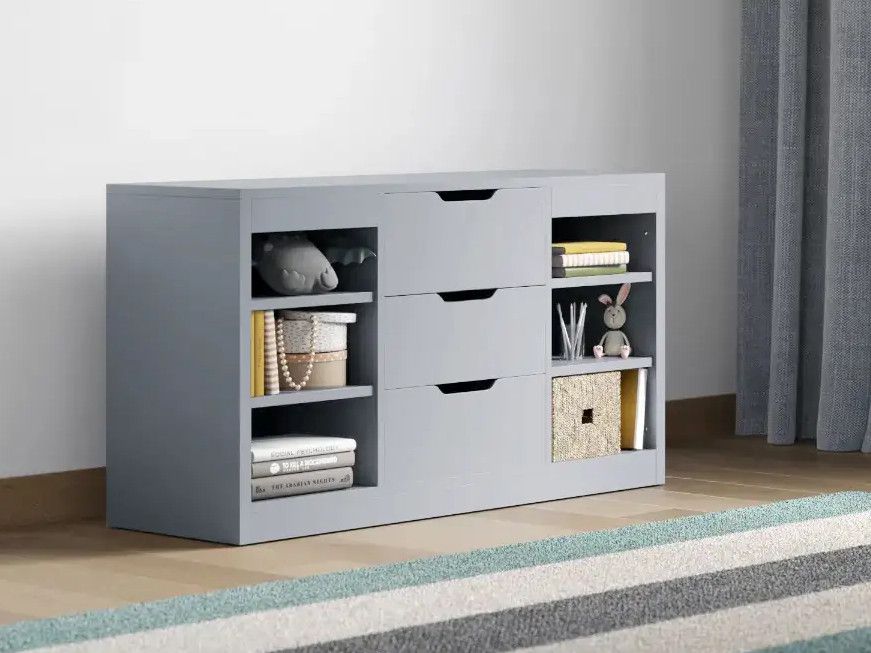 Flair Charlie Drawer Unit Grey