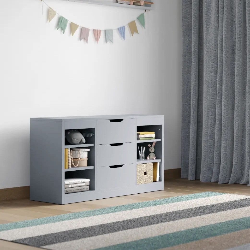 Flair Charlie Drawer Unit Grey