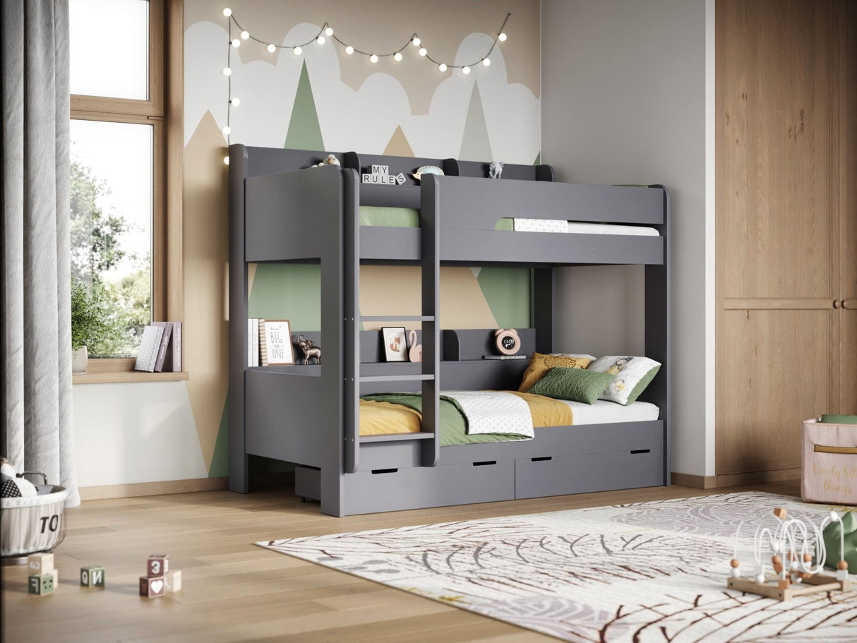 Flair Eddie Storage Bunk Grey