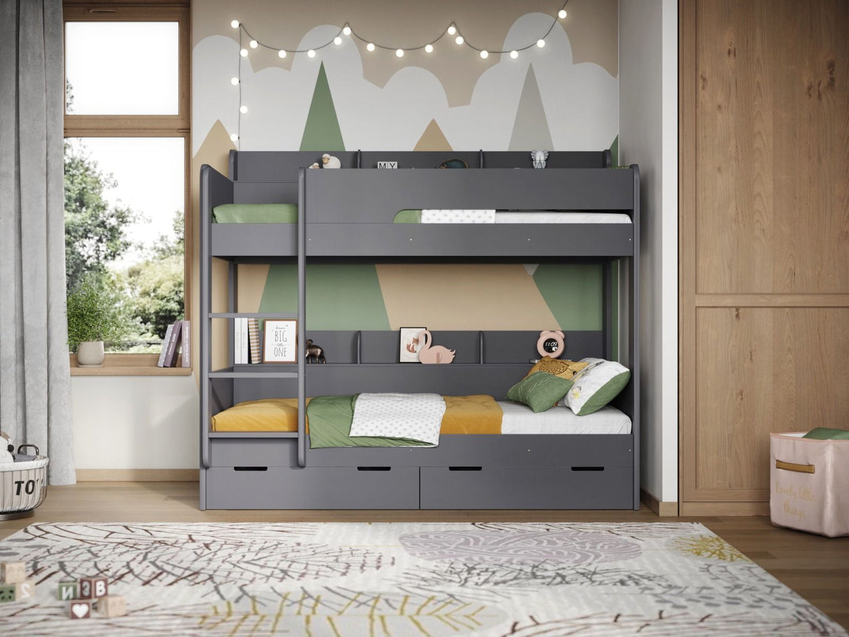 Flair Eddie Storage Bunk Grey