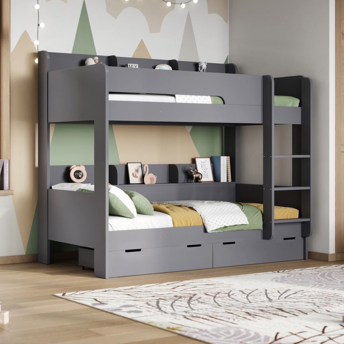Flair Eddie Storage Bunk Grey