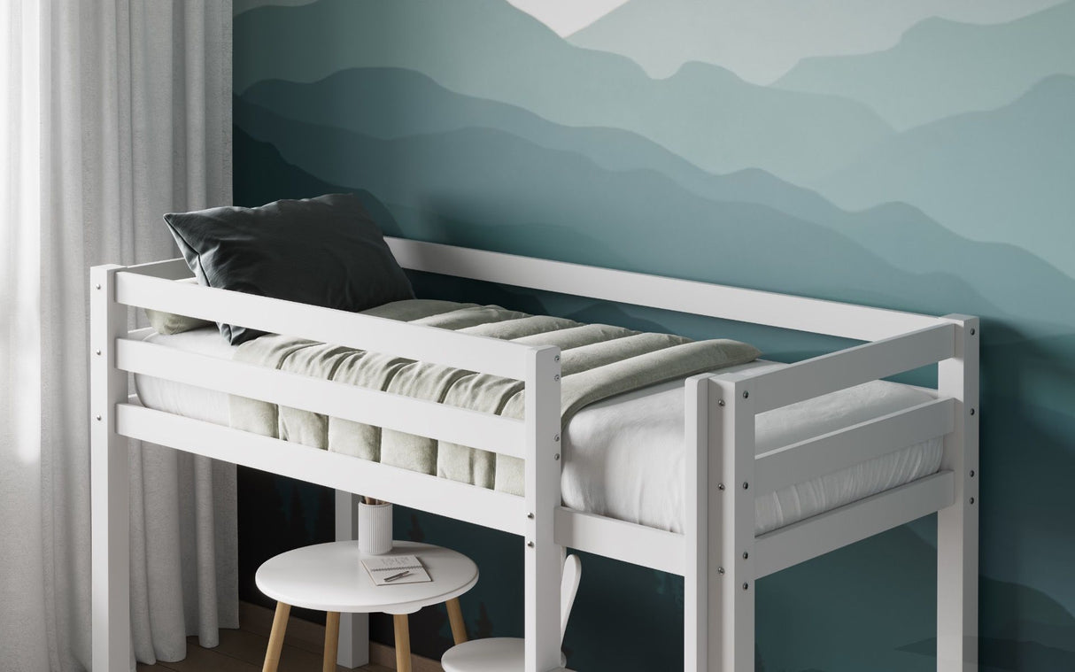 Flair Wooden Elara Shorty Mid Sleeper White