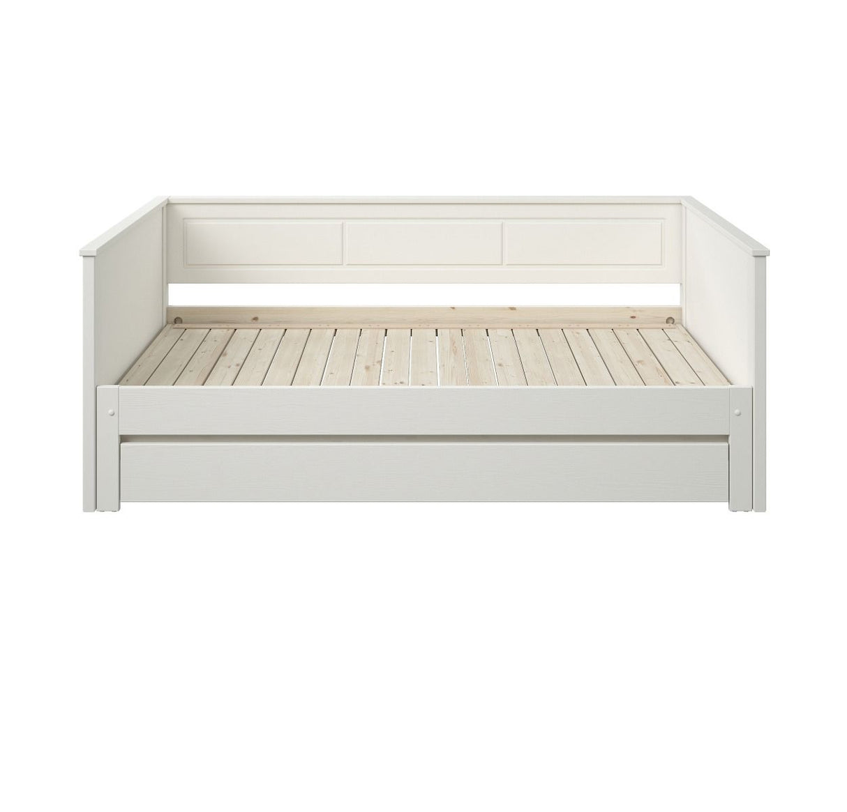 Noomi Erika Guest Bed with Drawer White (FSC-Certified)