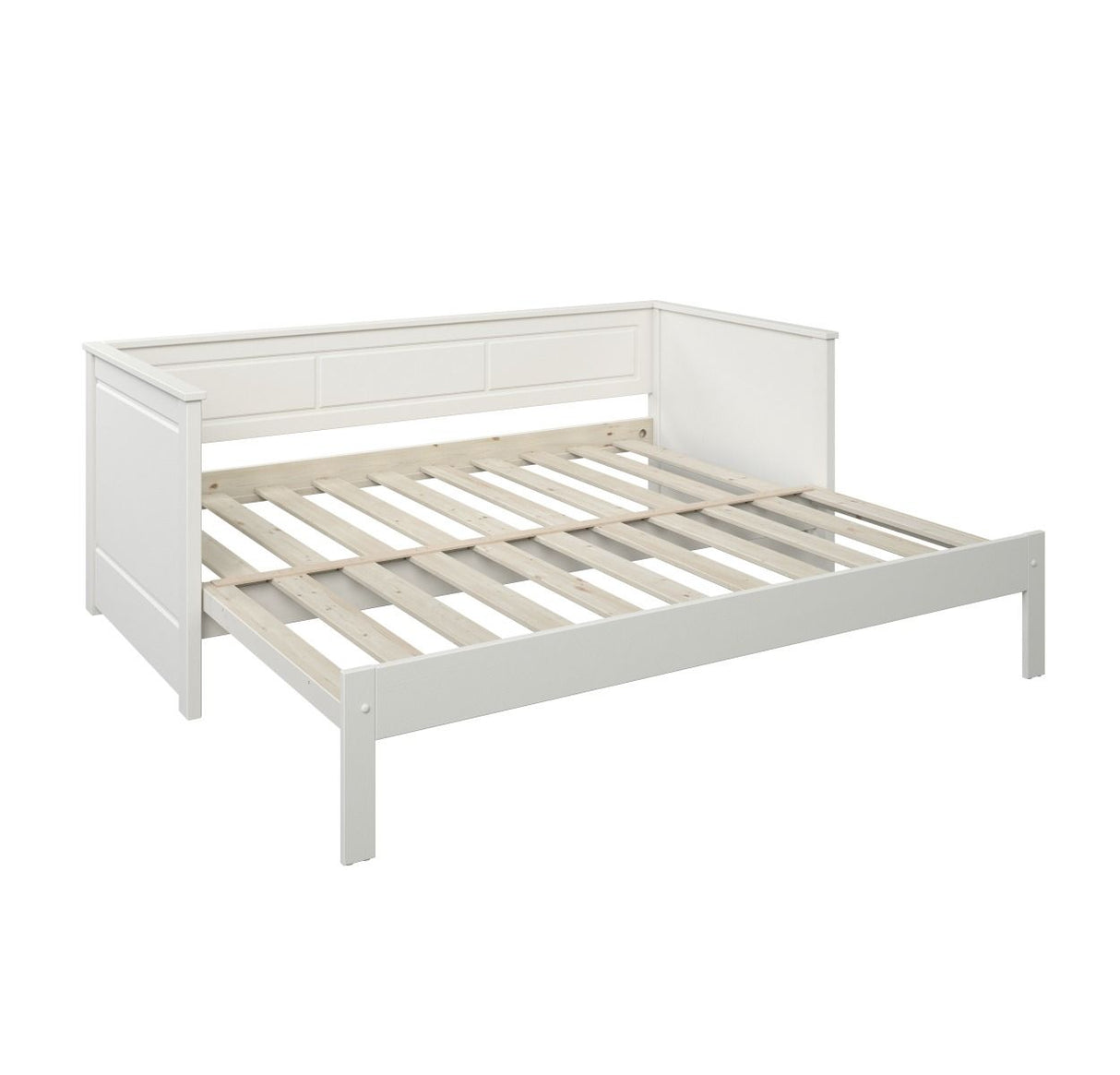 Noomi Erika Guest Bed with Drawer White (FSC-Certified)