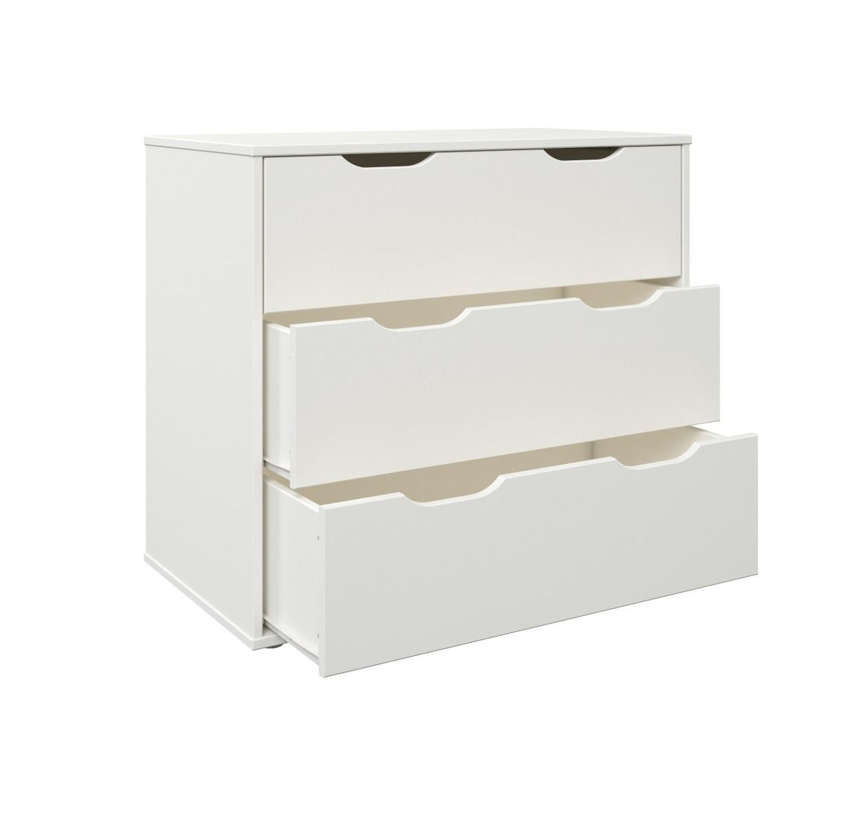 Noomi Nora Solid Wood Mid Sleeper White (FSC-Certified)